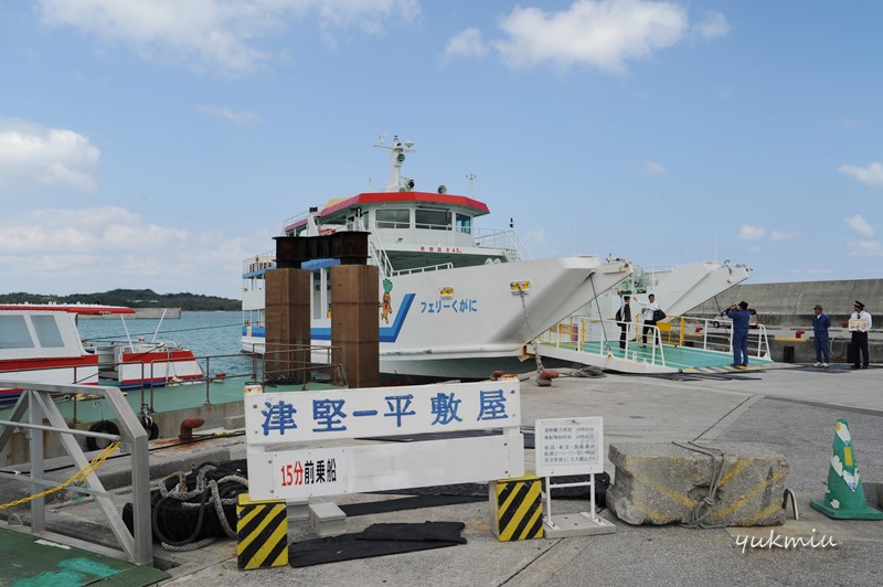 沖縄から出発するフェリーと高速船
