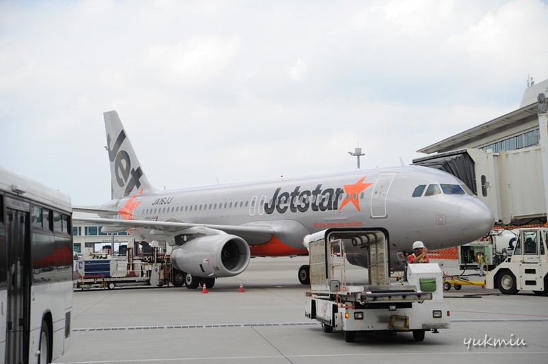 今回は Jetstar  で那覇から名古屋まで