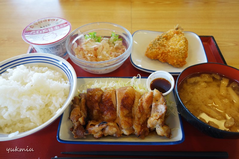 食堂で、あ！贅沢と感じ・・・