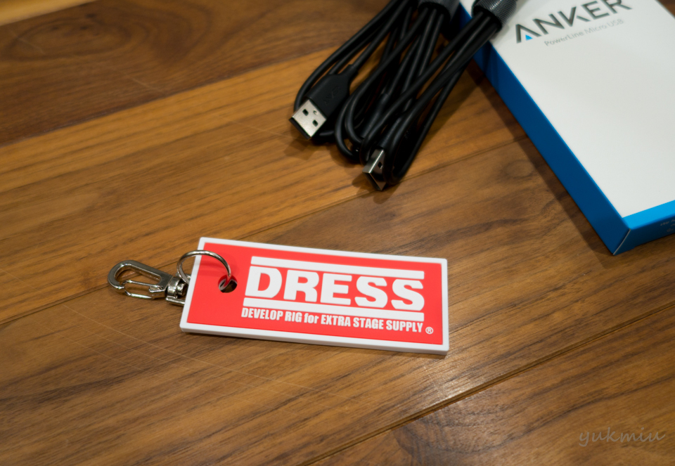 防弾仕様の急速充電とDRESS