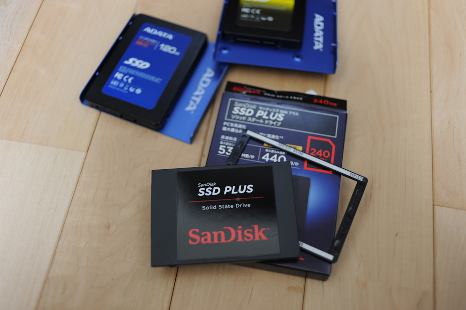 次はSanDiskのTLCなSSD Plus
