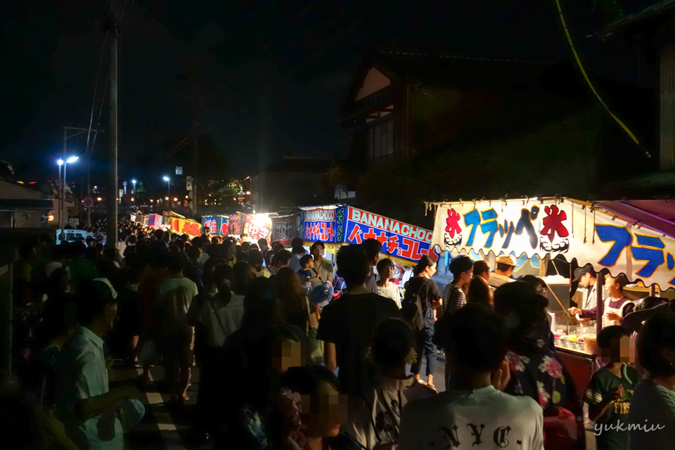 中野町の花火 2017
