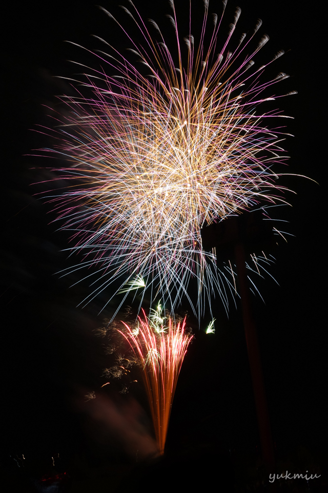 中野町の花火 2017