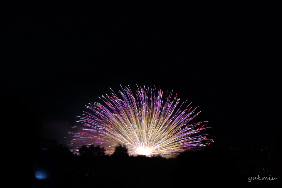 中野町の花火 2017