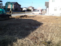 着工！！ 2013/01/27 17:27:55