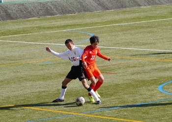 練習試合　VS笠井中、北浜中