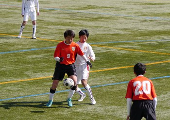 Ｕ－14　練習試合　蜆塚中、笠井中、浜名中、雄踏ＦＣ