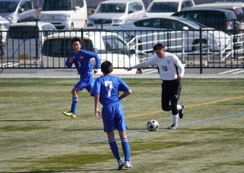 Ｕ－14　練習試合　蜆塚中、笠井中、浜名中、雄踏ＦＣ