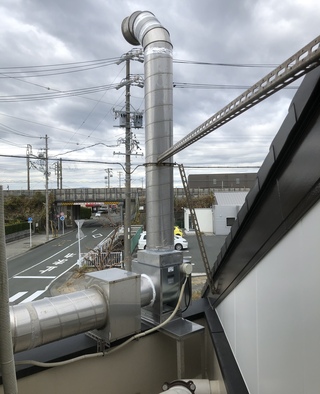 シロッコファン入替工事！