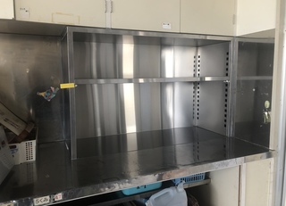 業務用厨房機器 ①貯湯式湯沸器②上棚 新設工事！