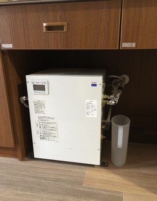洗面用ビルトインシンクTOP新設工事！