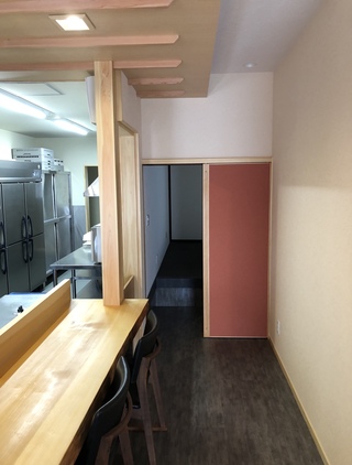 掛川市塩町 寿司懐石「食よこい」保健所の検査も終わり無事、引渡しが完了しました！