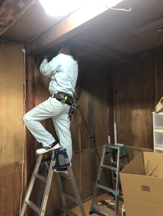 お米貯蔵庫用 冷凍機入替工事！