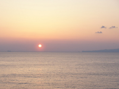 海 夕陽