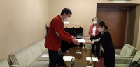ソロプチミスト日本財団「社会ボランティア賞」　　　　　　　　　　　クラブ表彰式