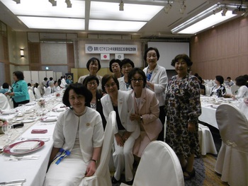 国際ソロプチミスト中央静岡　認証20周年式典参加