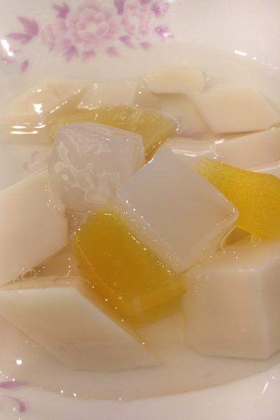 杏仁豆腐