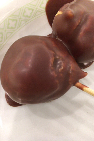チョコフォンデュ