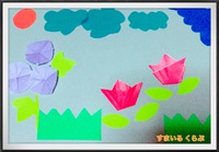 ２回目は、お花畑作り♪ 2016/05/14 21:06:48