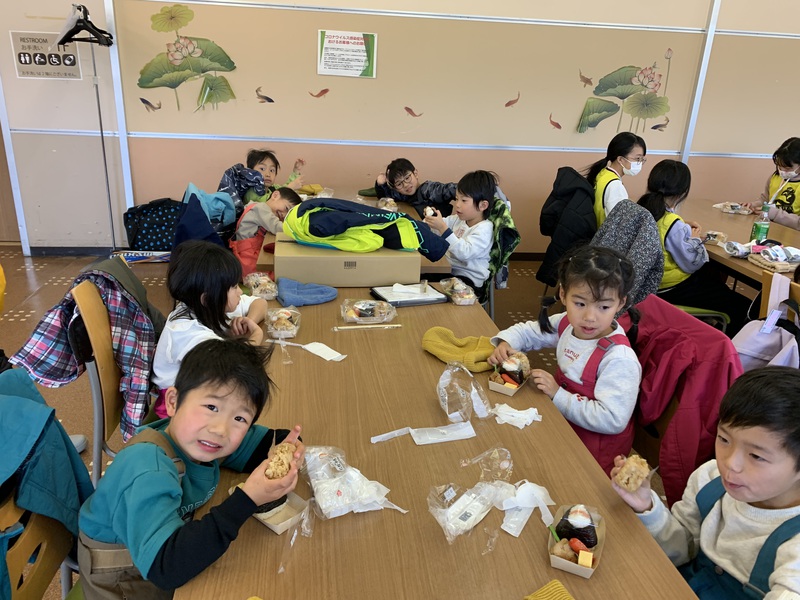 【いろチャレ冬日帰り】お昼ごはん
