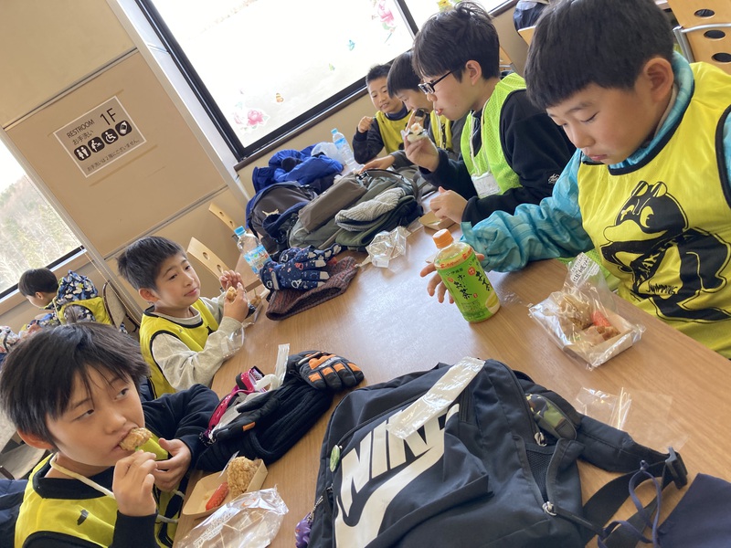 いろチャレ～Winter～1日目お昼ご飯