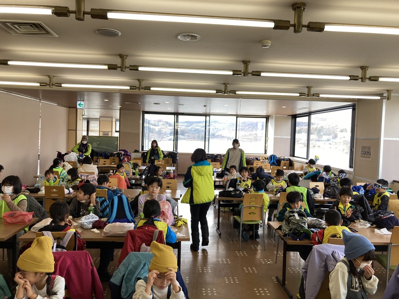 いろチャレ～Winter～1日目お昼ご飯
