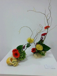 秋の生け花展 2013/10/23 08:30:00