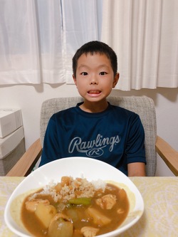 カレー　子供の手料理　スタッフブログ　浜松市　リフォーム