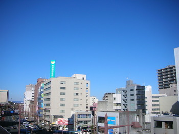 今日は快晴。