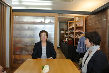 雛人形、展示会のシーズンです。