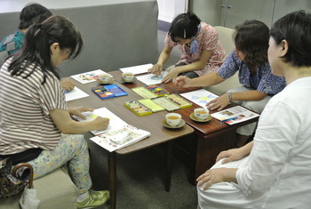 今日は、まちゼミ「いろ色講座」