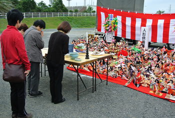 2013年人形供養祭。無事終了しました。