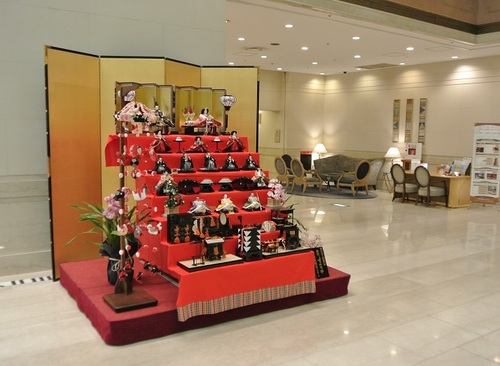 雛人形,おひなさま,七段飾り,オークラアクトシティホテル浜松,寿月すみたや