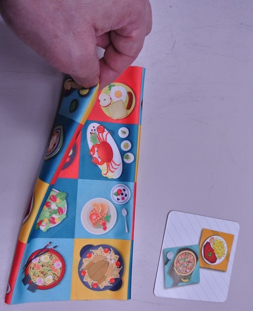 布を折りたたむアナログゲーム。Fold・it(フォールドイット)