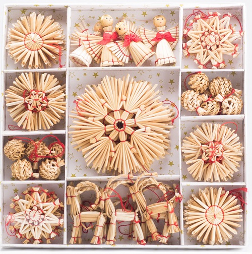 ヒンメリ,フィンランド,クリスマスオーナメント,麦わらストロー