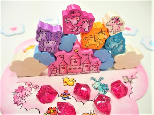 人気ゲーム「雲の上のユニコーン」の新シリーズ。雲の上のメルヘンキャッスル