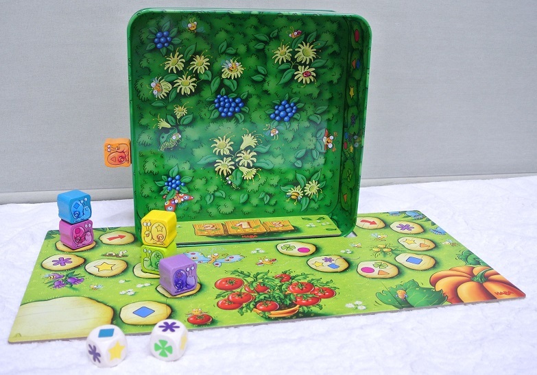 ドイツ、HABA社の新作ゲーム、よじのぼれ―ス。