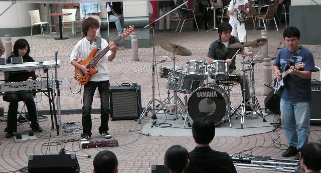 10月19日浜松JAZZDAY　ZAZA会場の様子