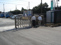 門柱修理 2009/10/23 10:20:51