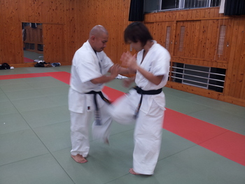 道場一の組手！