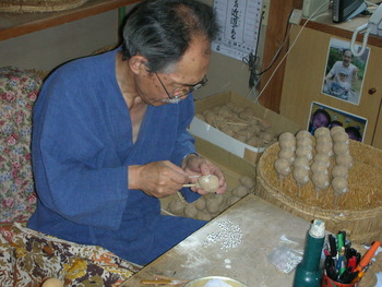 節句人形工房見学