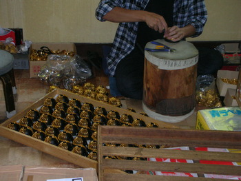 甲冑工房見学