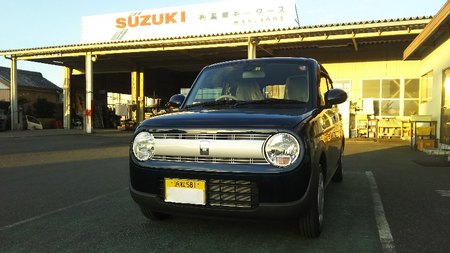 ラパン納車 袋井笠原 高橋モータース