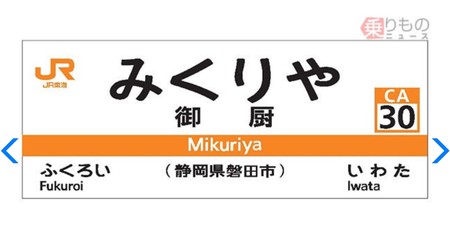 御厨駅！