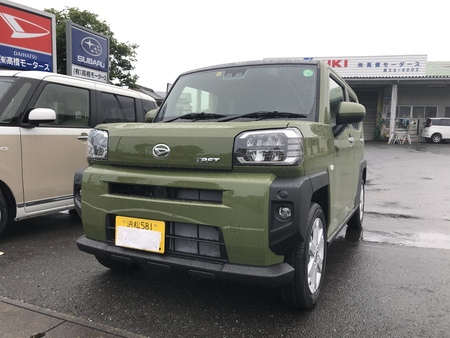 青空ｓｕｖ タフトの試乗車です ダイハツ タフト 青空ｓｕｖ 袋井笠原 高橋モータース