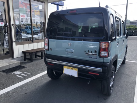 ハスラー・タフワイルド納車　#スズキ　#ハスラー　#タフワイルド　