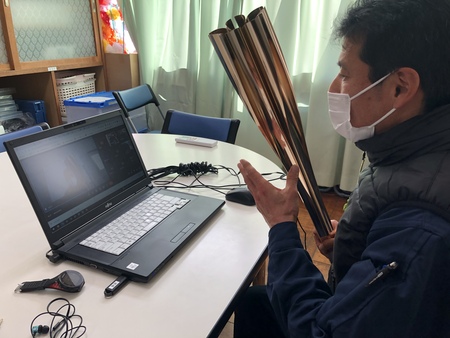 初めてリモート講師　#ICT　#聖火リレー　#聖火ランナー