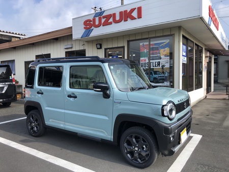 ハスラー・タフワイルド納車　#スズキ　#ハスラー　#タフワイルド　