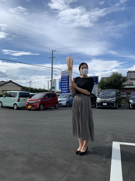 幻の聖火ランナーと　#聖火リレー　#聖火ランナー  #袋井市