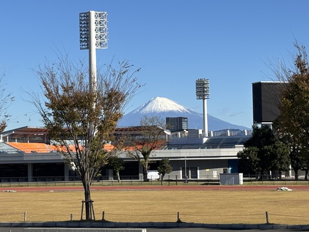 監督1年目の市町対抗駅伝　#しずおか市町対抗駅伝　#袋井市　#草薙競技場　